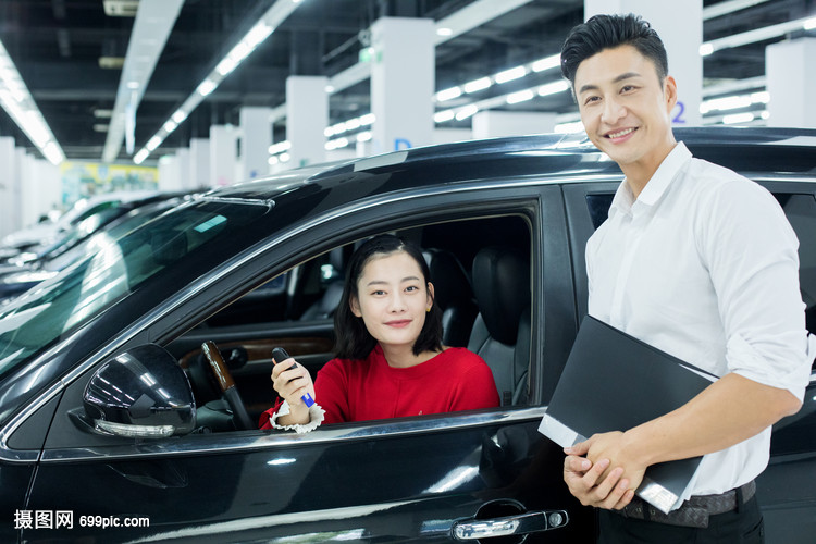 汽車(chē)銷(xiāo)售成交交付鑰匙